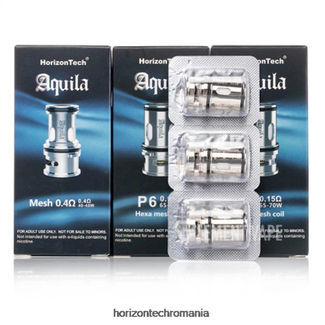 HorizonTech Aquila bobina (pachet de 3) p6 - 0,15 ohmi (pachet de 3) VHRZ183 - HorizonTech Disposable Vape