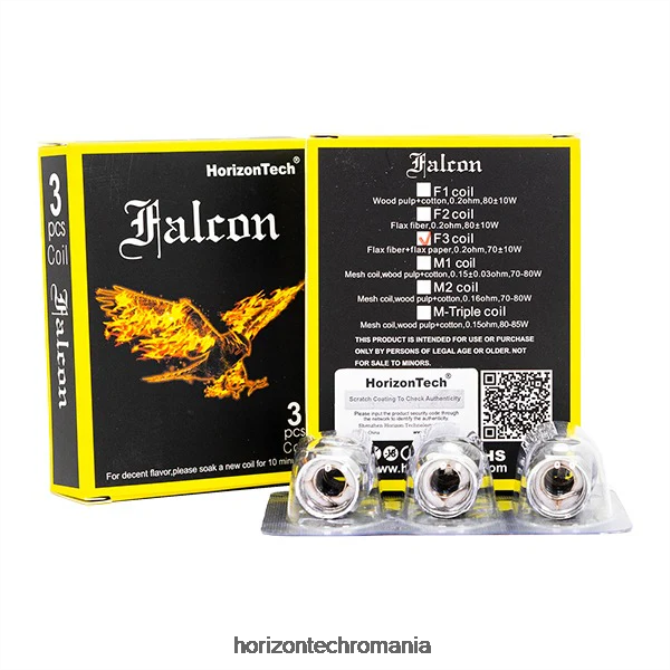 HorizonTech Falcon bobine (pachet de 3) bobina f3 0.2ohm VHRZ161 - Horizon Tech Vape Tank