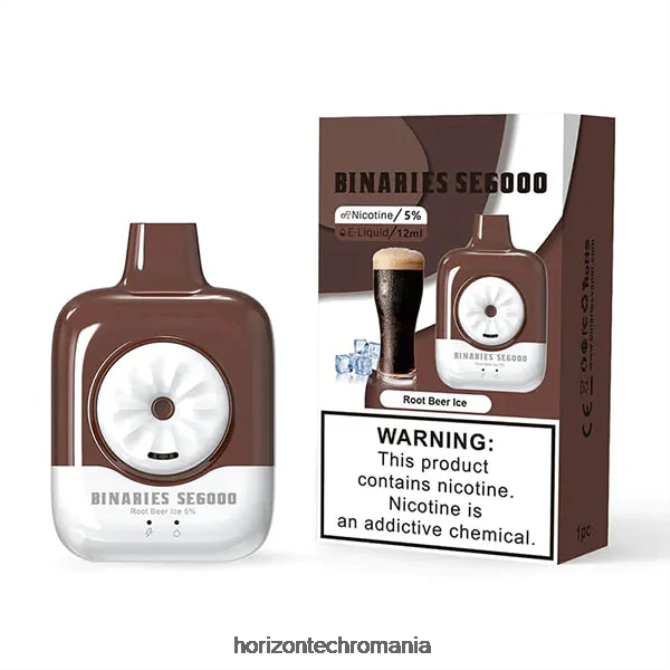 HorizonTech Binaries Cabin de unică folosință 12ml gheață de bere rădăcină VHRZ156 - HorizonTech Romania