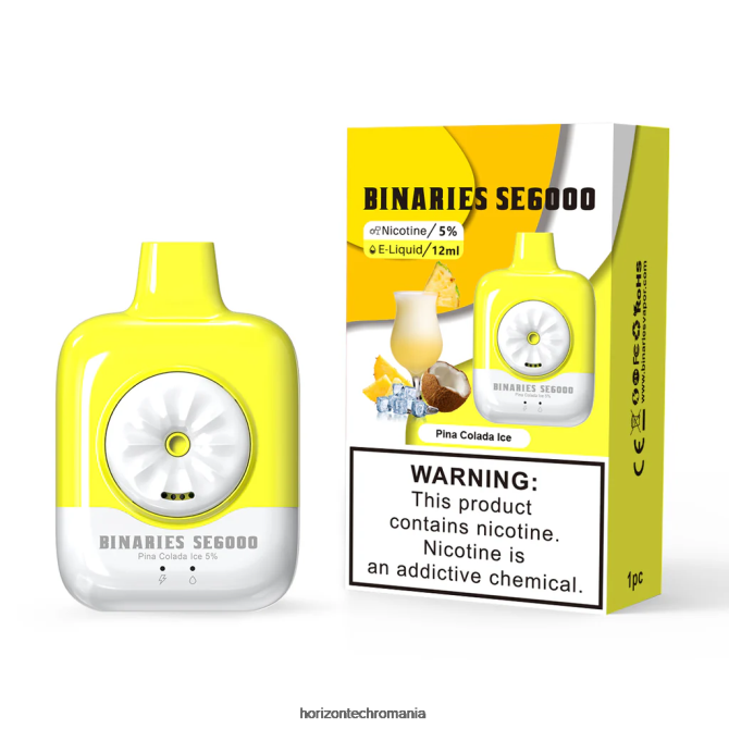 HorizonTech Binaries Cabin de unică folosință 12ml gheata de pina colada VHRZ129 - Horizon Tech Vape Coils
