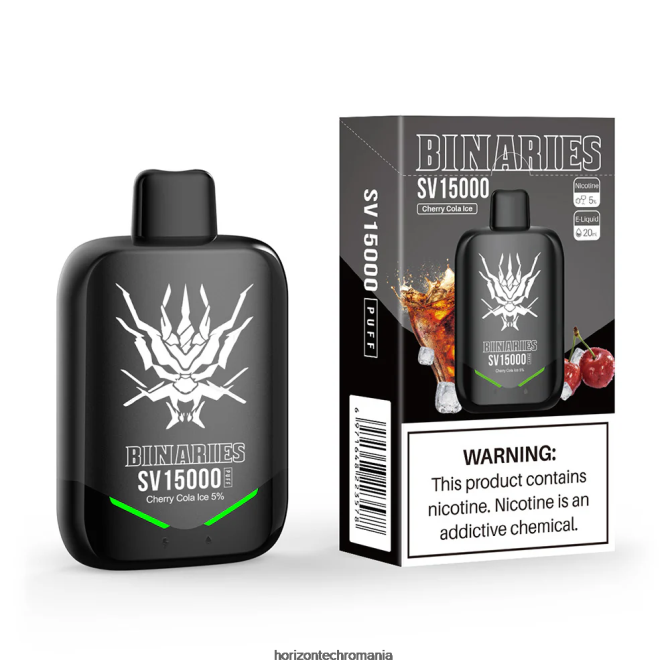 HorizonTech Binaries Cabin de unică folosință sv gheață de cola cu cireșe VHRZ88 - HorizonTech Vape Romania