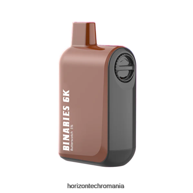 HorizonTech Binaries Cabin 15 ml de unică folosință caramel VHRZ36 - HorizonTech Romania