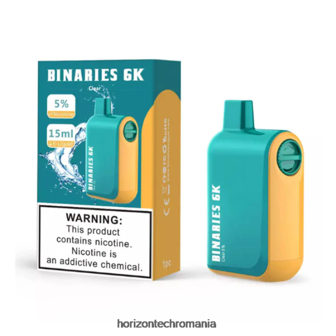 HorizonTech Binaries Cabin 15 ml de unică folosință clar VHRZ47 - HorizonTech Bucharest