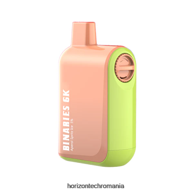 HorizonTech Binaries Cabin 15 ml de unică folosință gheață cu aperol spritz VHRZ30 - Horizon Tech Coils