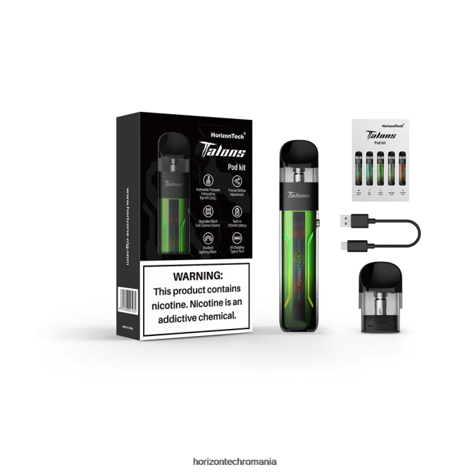 HorizonTech Talons trusa de pornire măr verde VHRZ201 - Horizon Tech Vape Coils